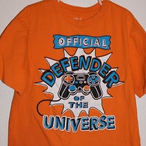 Boys Orange Shirt Size 7/8